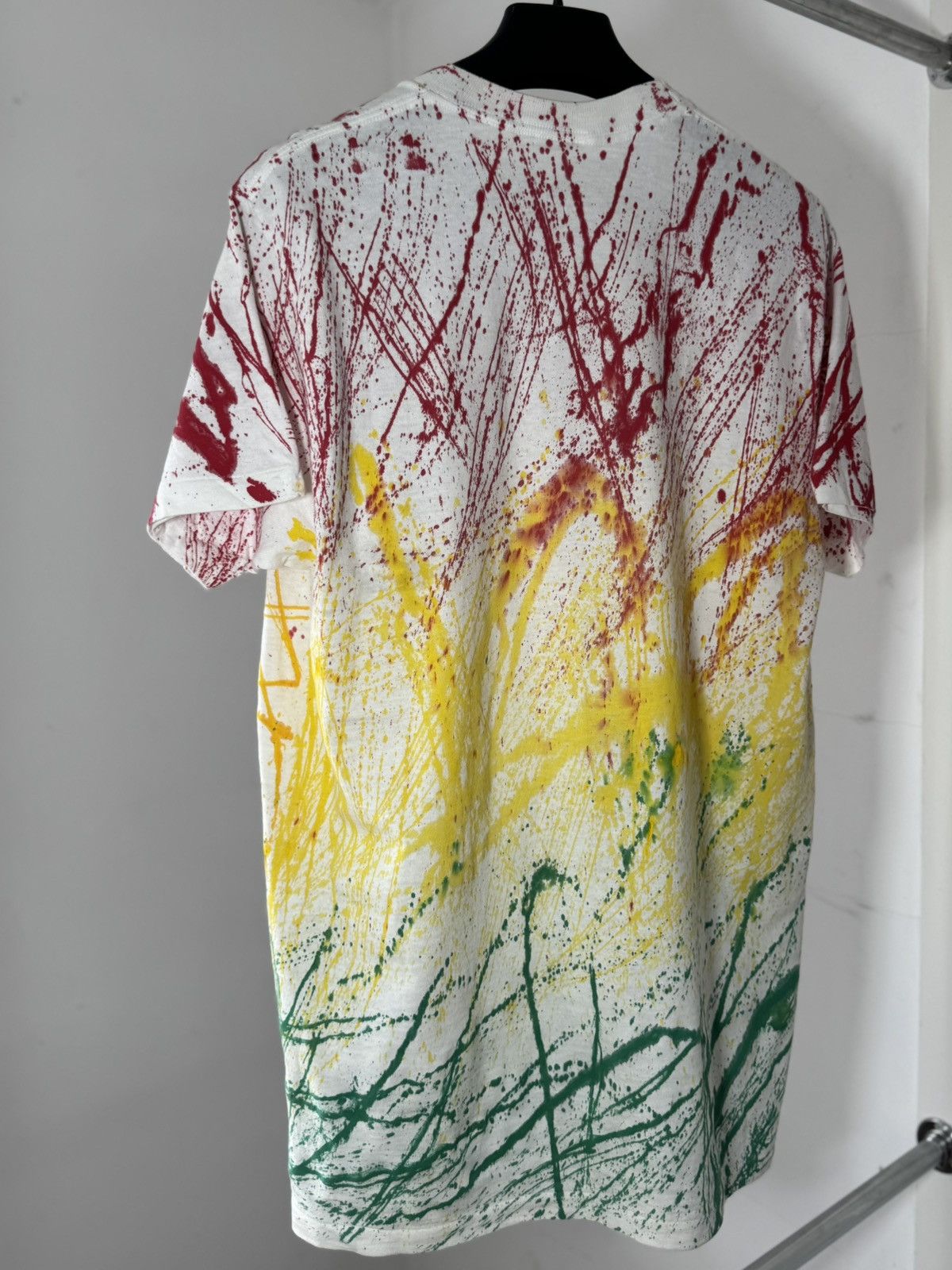 Art Comes First Vintage 90s Single Stitching Art Kisses Lips Tee Size US L / EU 52-54 / 3 - 7 Thumbnail