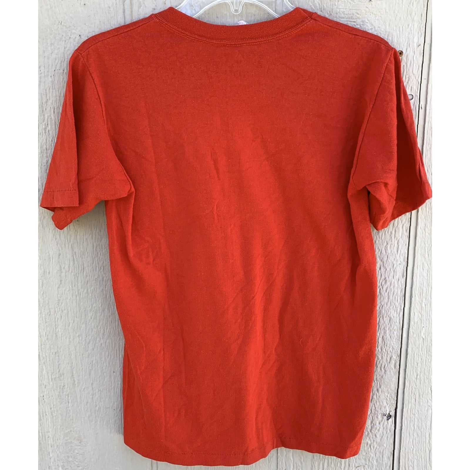 Vintage VINTAGE Nebraska Shirt M 38-40 Made In USA Single Stitch Red Men Graphic Tee 1970s Sportswear/Beach XS-? Size US M / EU 48-50 / 2 - 5 Thumbnail