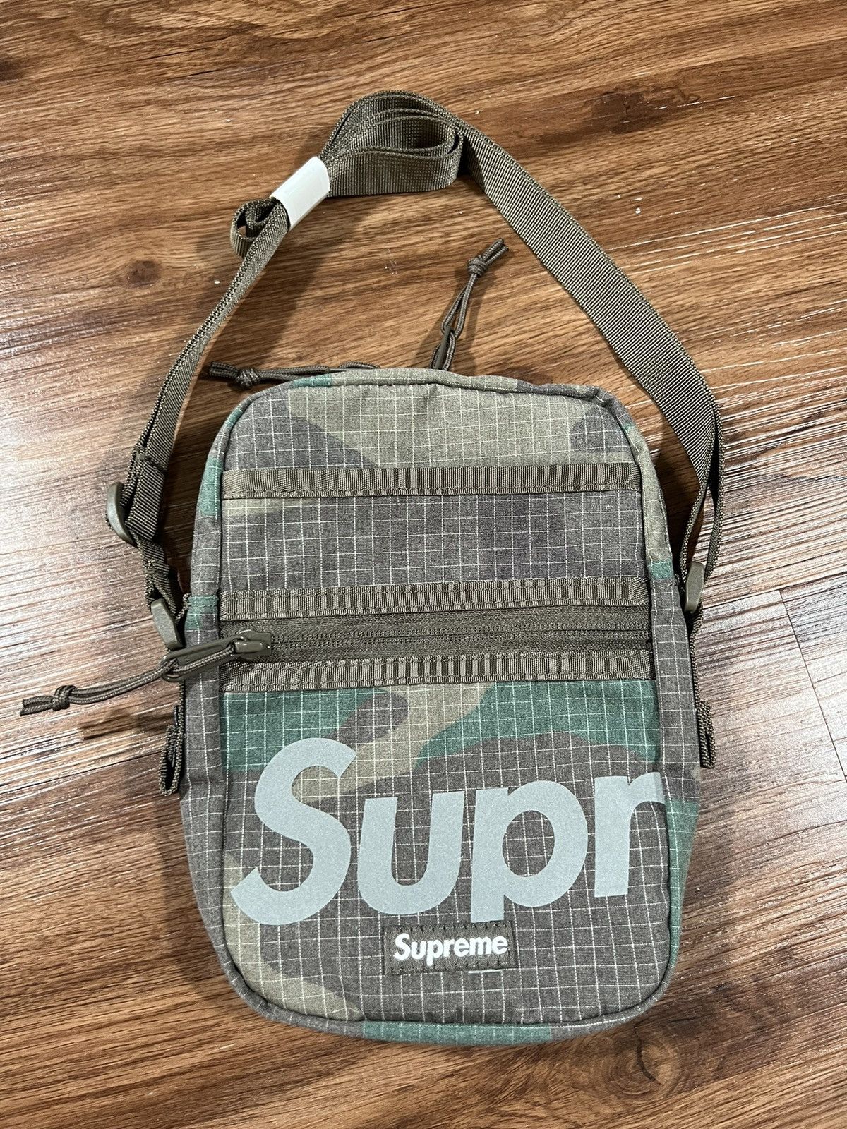 Supreme Supreme Side Bag woodland camo | Grailed