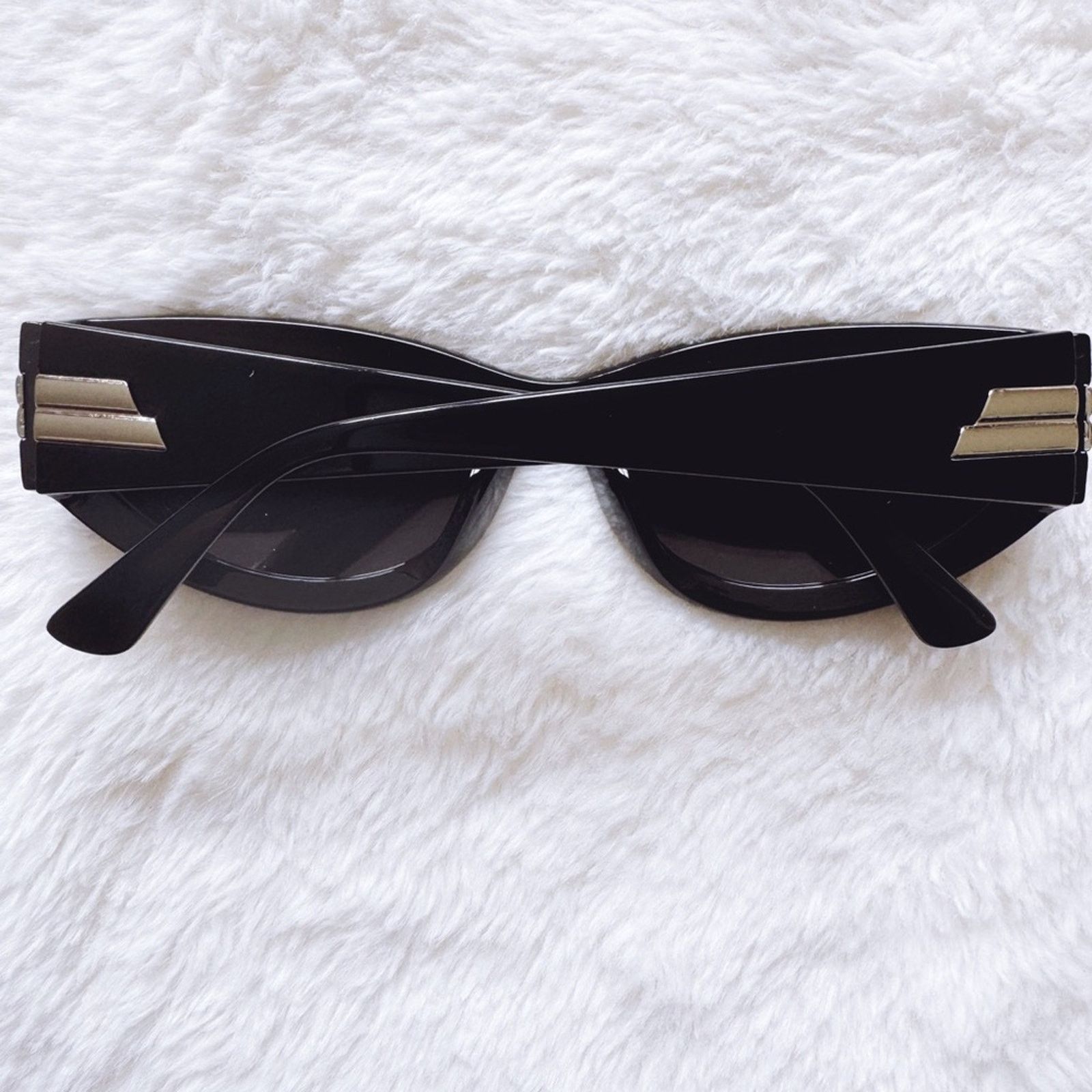 Other Francis Mirrored Black Cat-Eye Sunglasses Size ONE SIZE - 15 Thumbnail