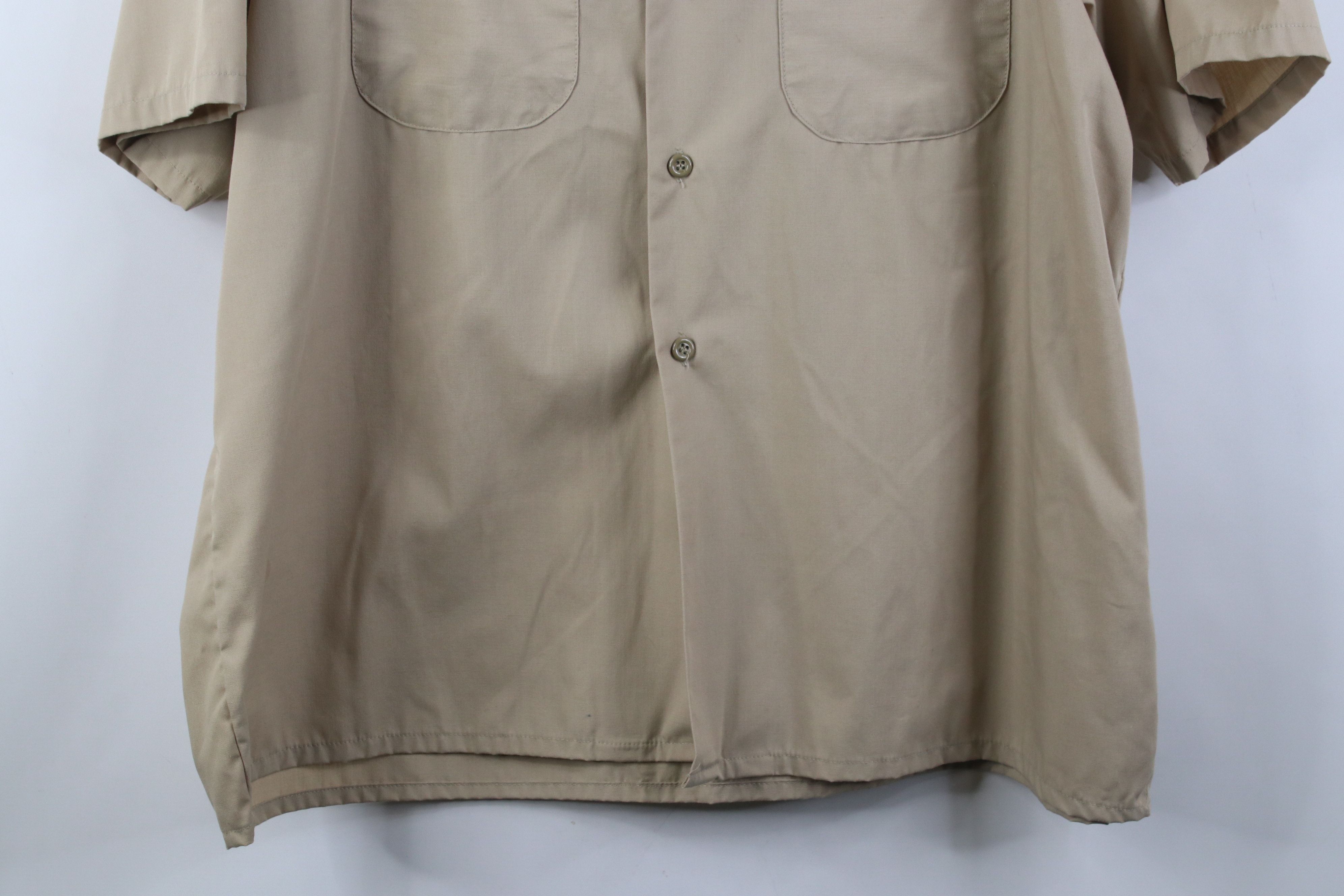 Vintage Vintage 60s 70s Big Mac Short Short Sleeve Collared Shirt Size US XL / EU 56 / 4 - 3 Thumbnail