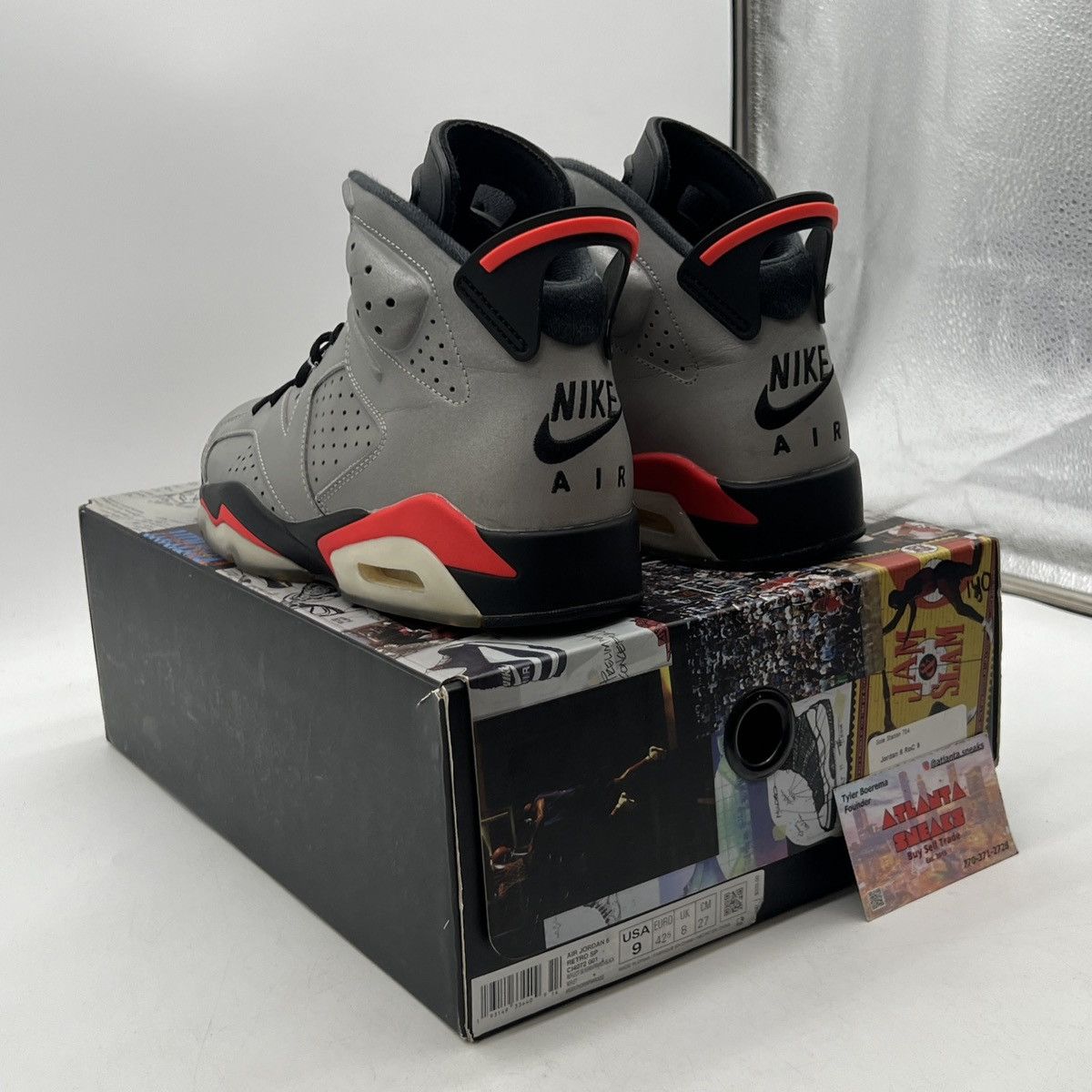 Jordan Brand Air Jordan 6 reflection of a champion Size US 9 / EU 42 - 4 Thumbnail
