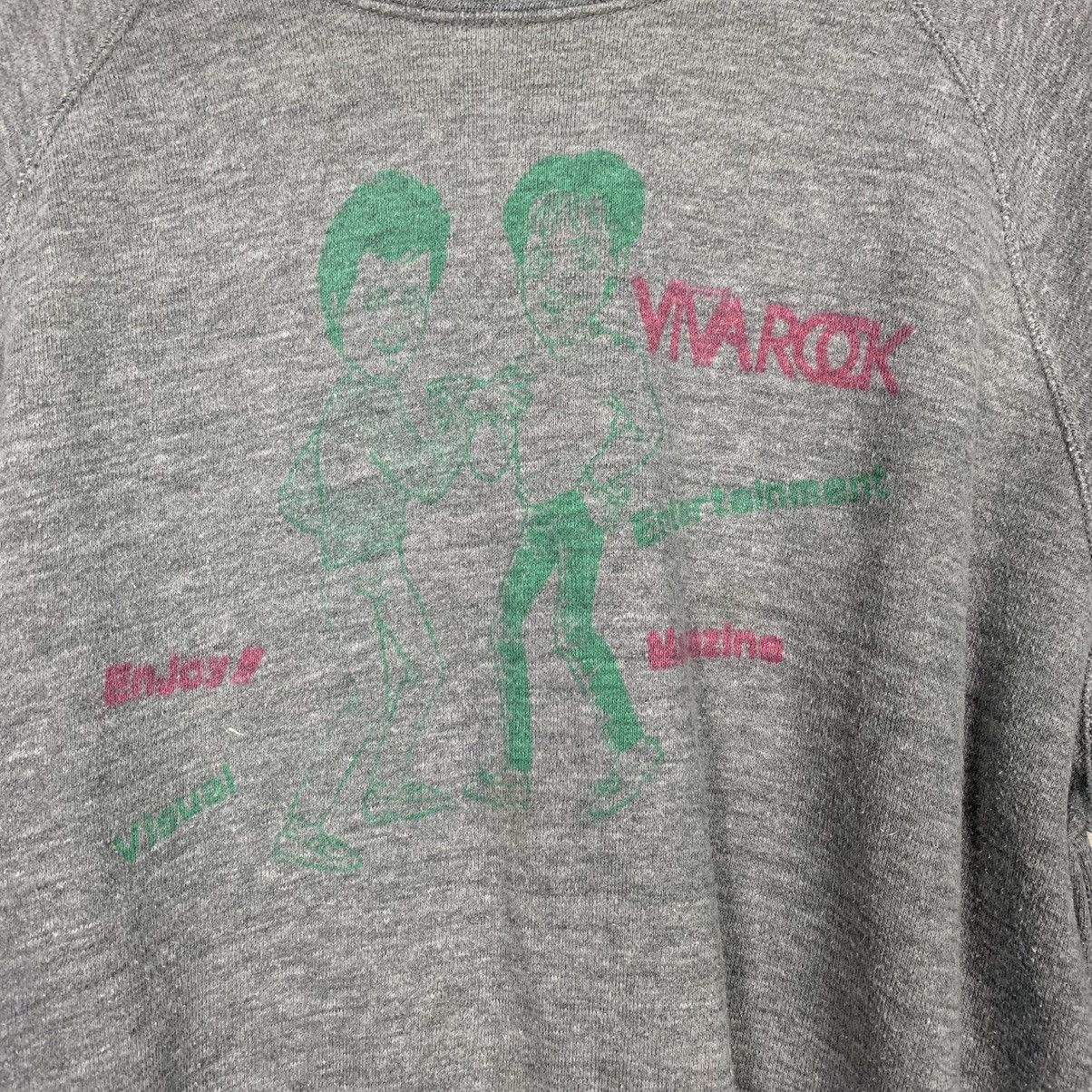Japanese Brand Vintage Viva Rock Crewneck Sweatshirt Size US M / EU 48-50 / 2 - 10 Thumbnail