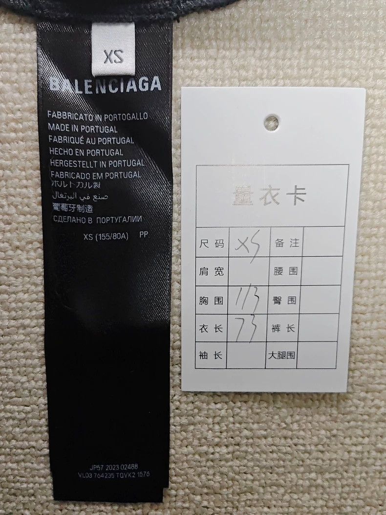 Balenciaga Balenciaga 520 Capsule Series SS24 Love WIFI Signal Letter Size US XS / EU 42 / 0 - 4 Thumbnail