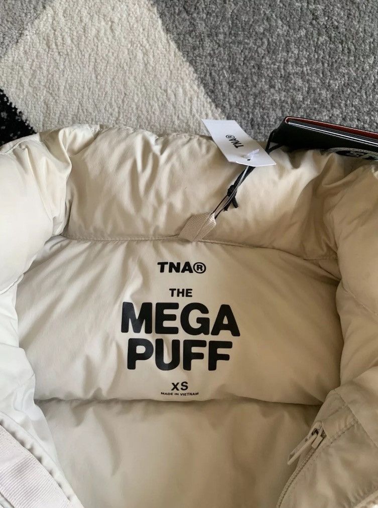 TNA TNA Mega Puff Beige Puffer Jacket Size ONE SIZE - 6 Thumbnail