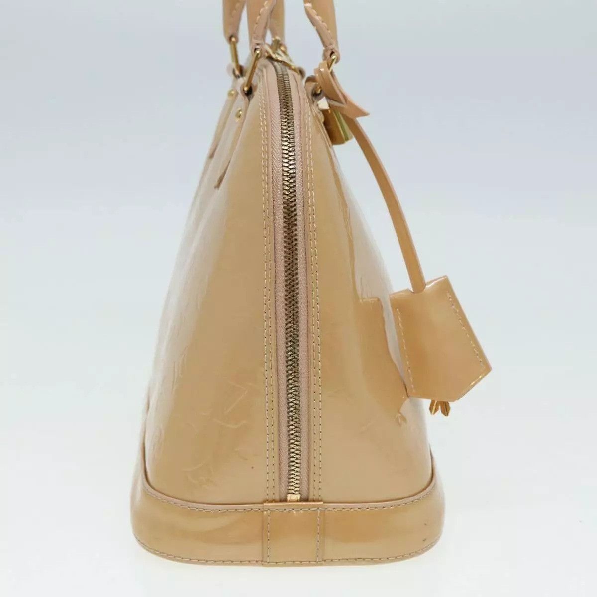Louis Vuitton LOUIS VUITTON Monogram Vernis Alma PM Hand Bag Rose Size ONE SIZE - 15 Thumbnail
