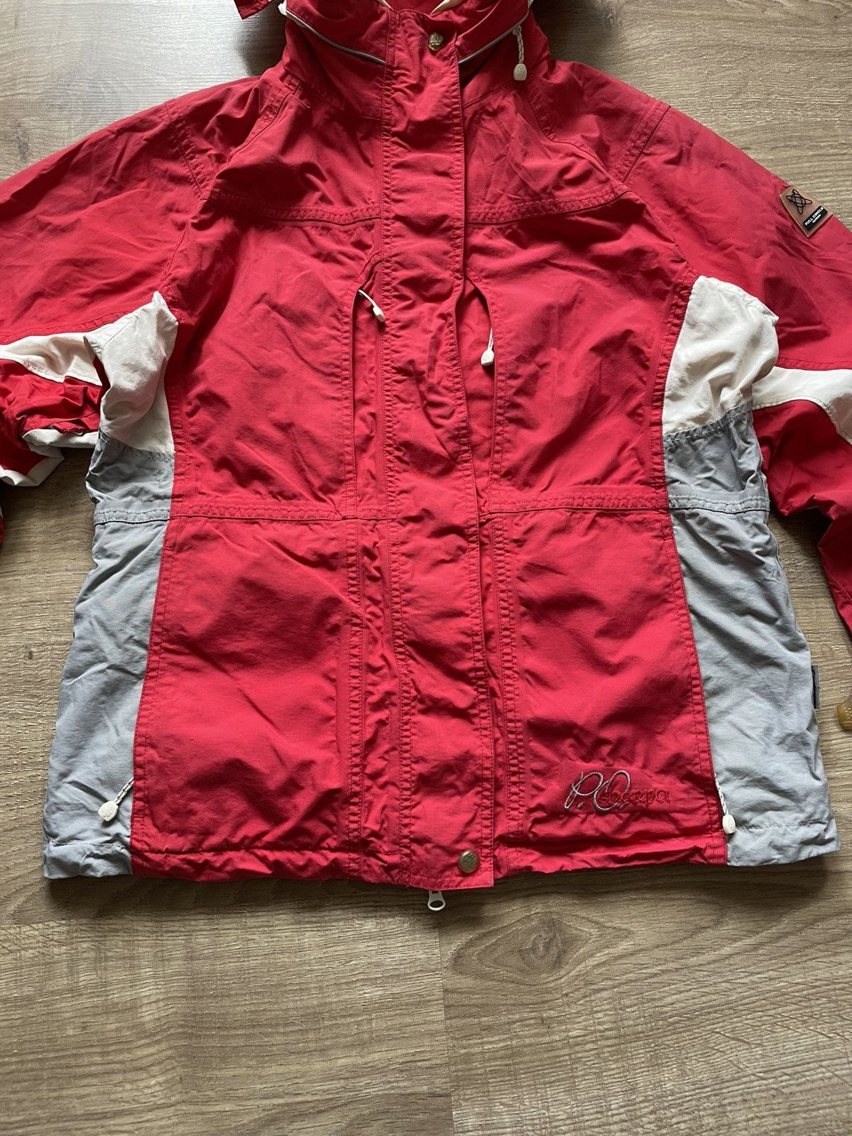 Other Vintage 90s Sherpa Women’s Ski Jacket Hooded Windbreaker Size M / US 6-8 / IT 42-44 - 3 Thumbnail