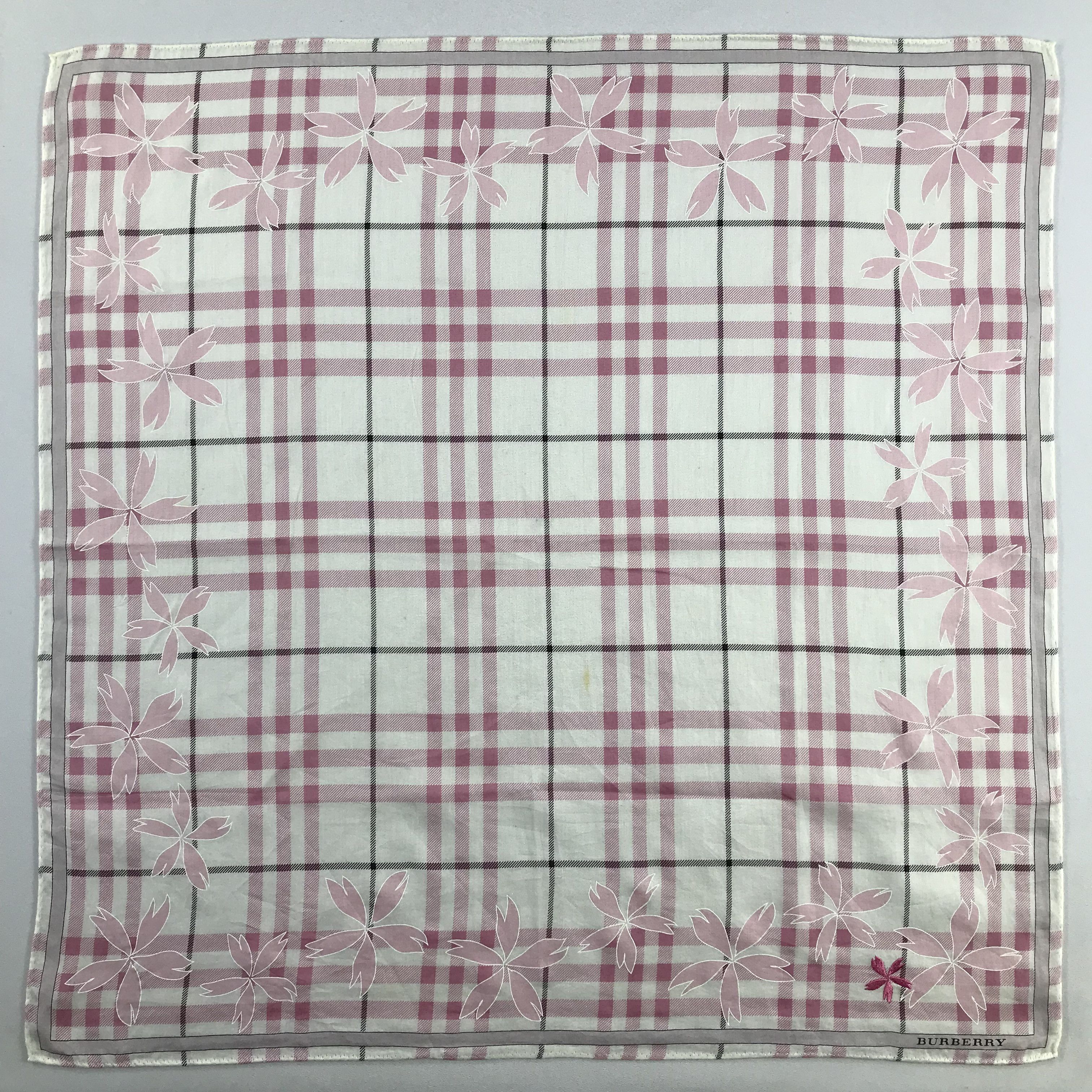 Burberry Burberry Handkerchief / Bandana / Neckerchief C821 Size ONE SIZE - 3 Thumbnail