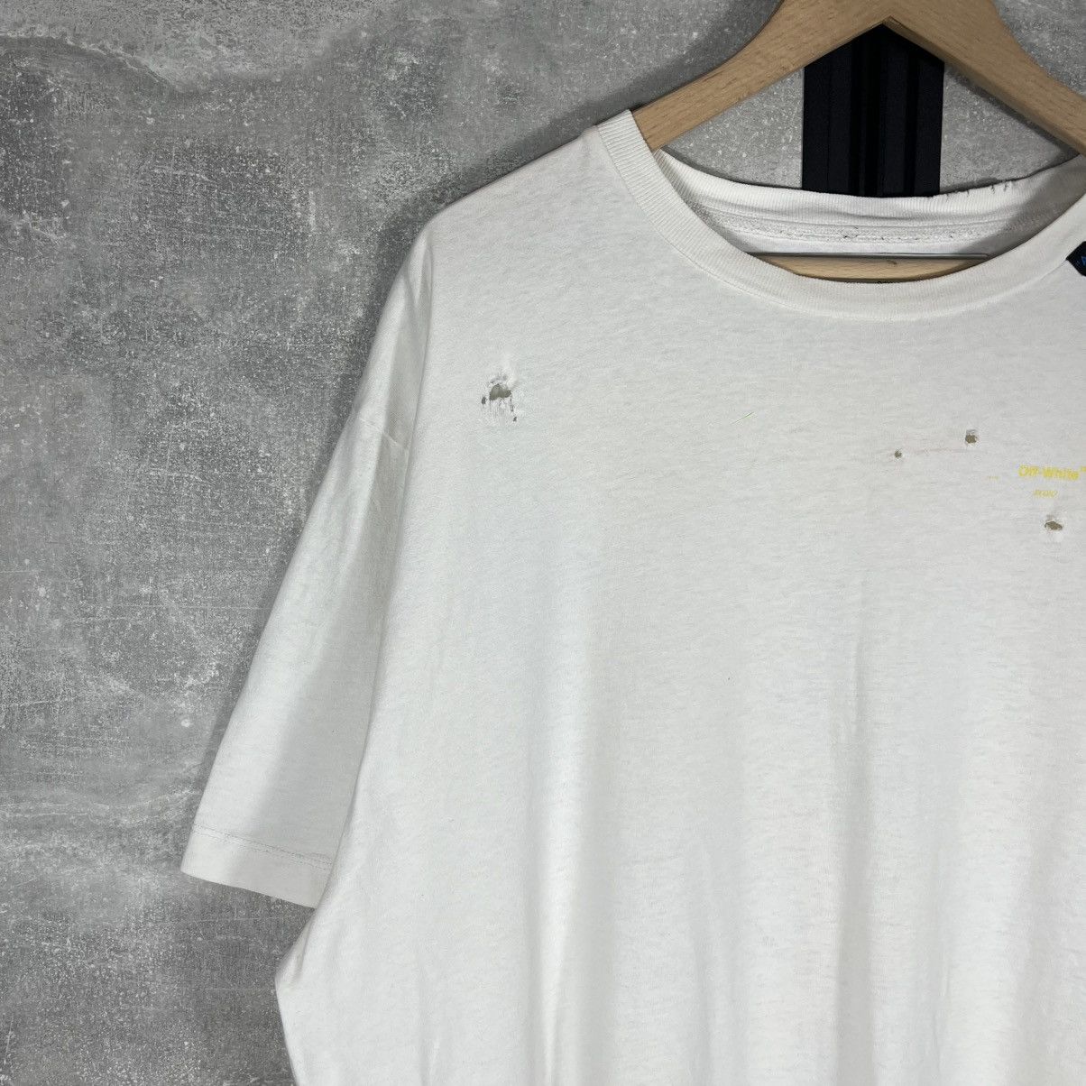 Off-White OFF WHITE ACRYLIC ARROWS VINTAGE TEE TSHIRT VIRGIL ABLOH Size US XL / EU 56 / 4 - 9 Thumbnail