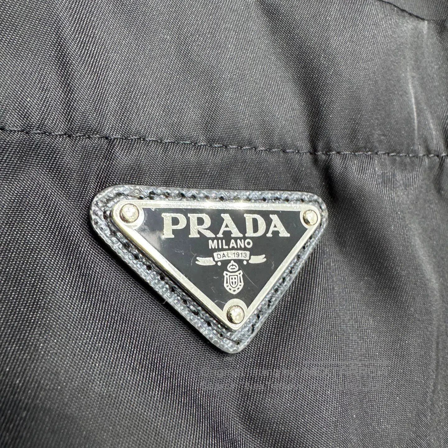 Prada Black Short-Sleeve Button-Front Shirt. Size US M / EU 48-50 / 2 - 2 Thumbnail