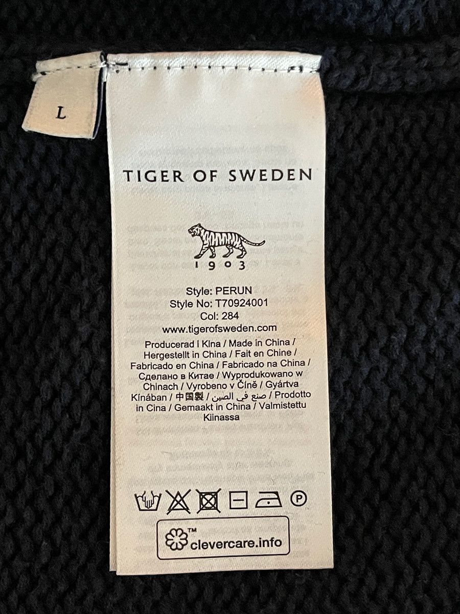 Tiger of Sweden Oversized Baseball Cotton Knit Size US L / EU 52-54 / 3 - 4 Thumbnail