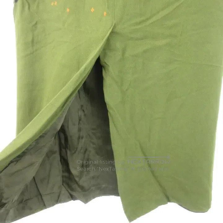 Dries Van Noten Dries Van Noten Floral Silk Midi Skirt Size 35" - 7 Thumbnail