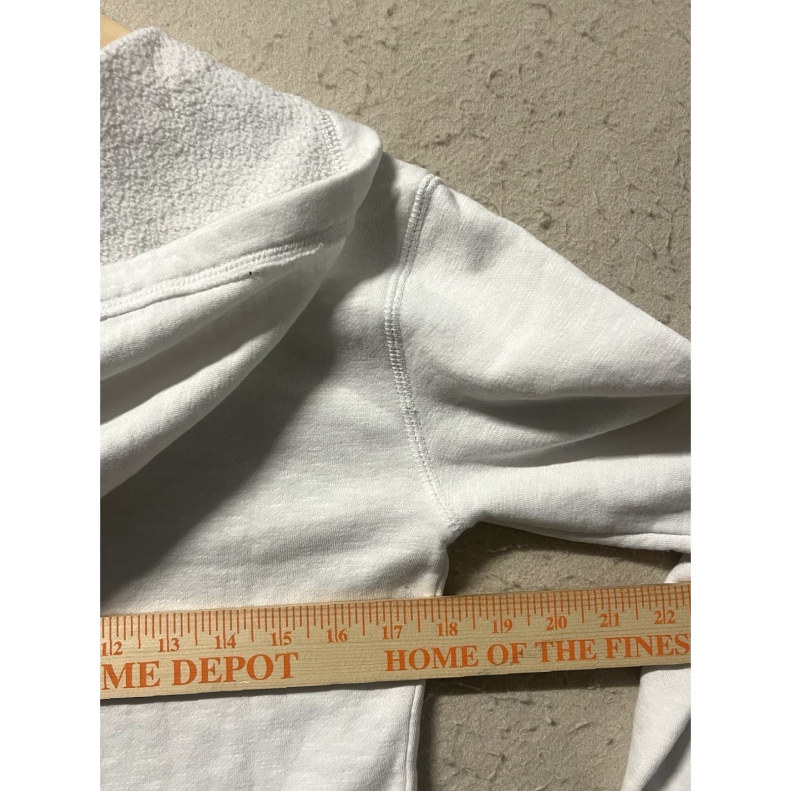 Aeropostale Aeropostale Sweater Hooded Womens Small P White Pullover Hoodie Casual Outdoors Logo Pattern Solid Size S / US 4 / IT 40 - 3 Thumbnail