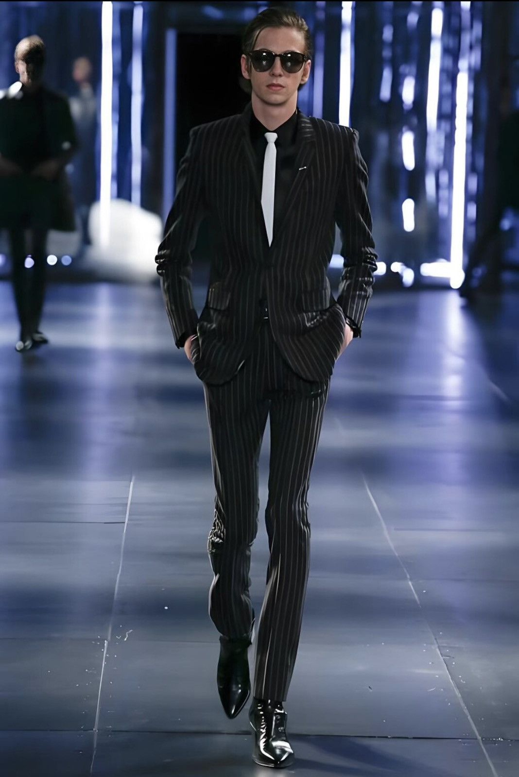 Saint Laurent Paris FW15 Striped Blazer sz 50 Size US M / EU 48-50 / 2 - 6 Thumbnail