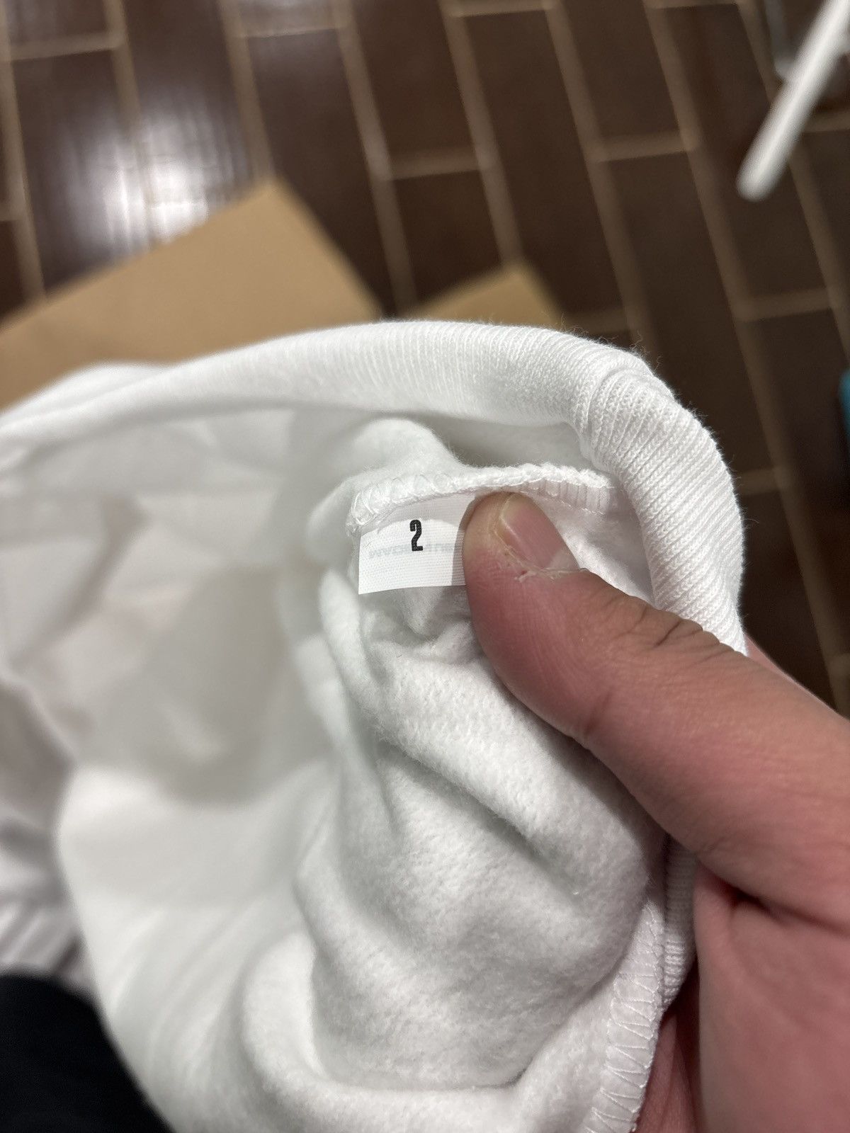 Yeezy Yeezy Gosha Herald Tribune Hoodie White Size 2 Size US L / EU 52-54 / 3 - 4 Thumbnail