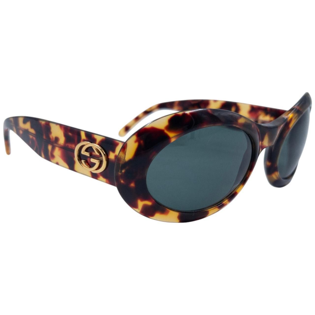 Gucci Vintage Gucci Tortoise Shell Sunglasses Size ONE SIZE - 1 Thumbnail