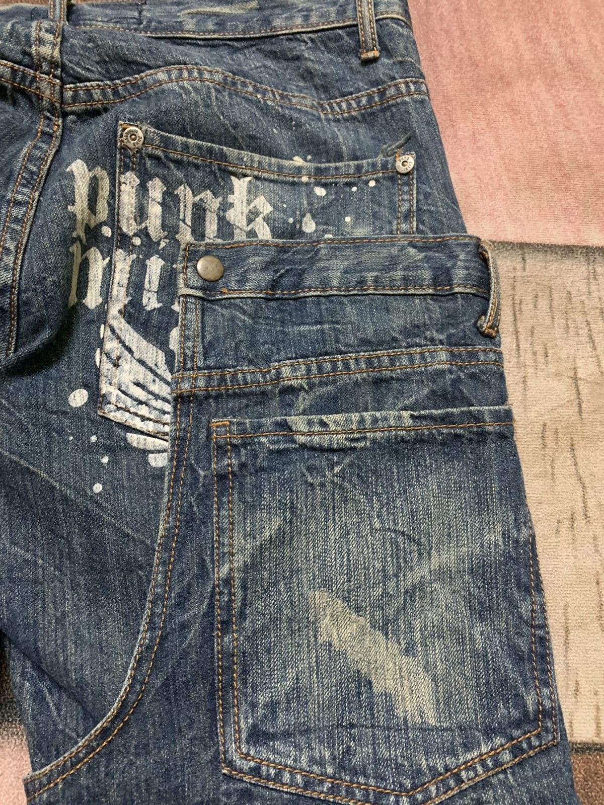 If Six Was Nine CRAZY BONDAGE PUNK double knee / double waist multipocket Size US 34 / EU 50 - 17 Thumbnail