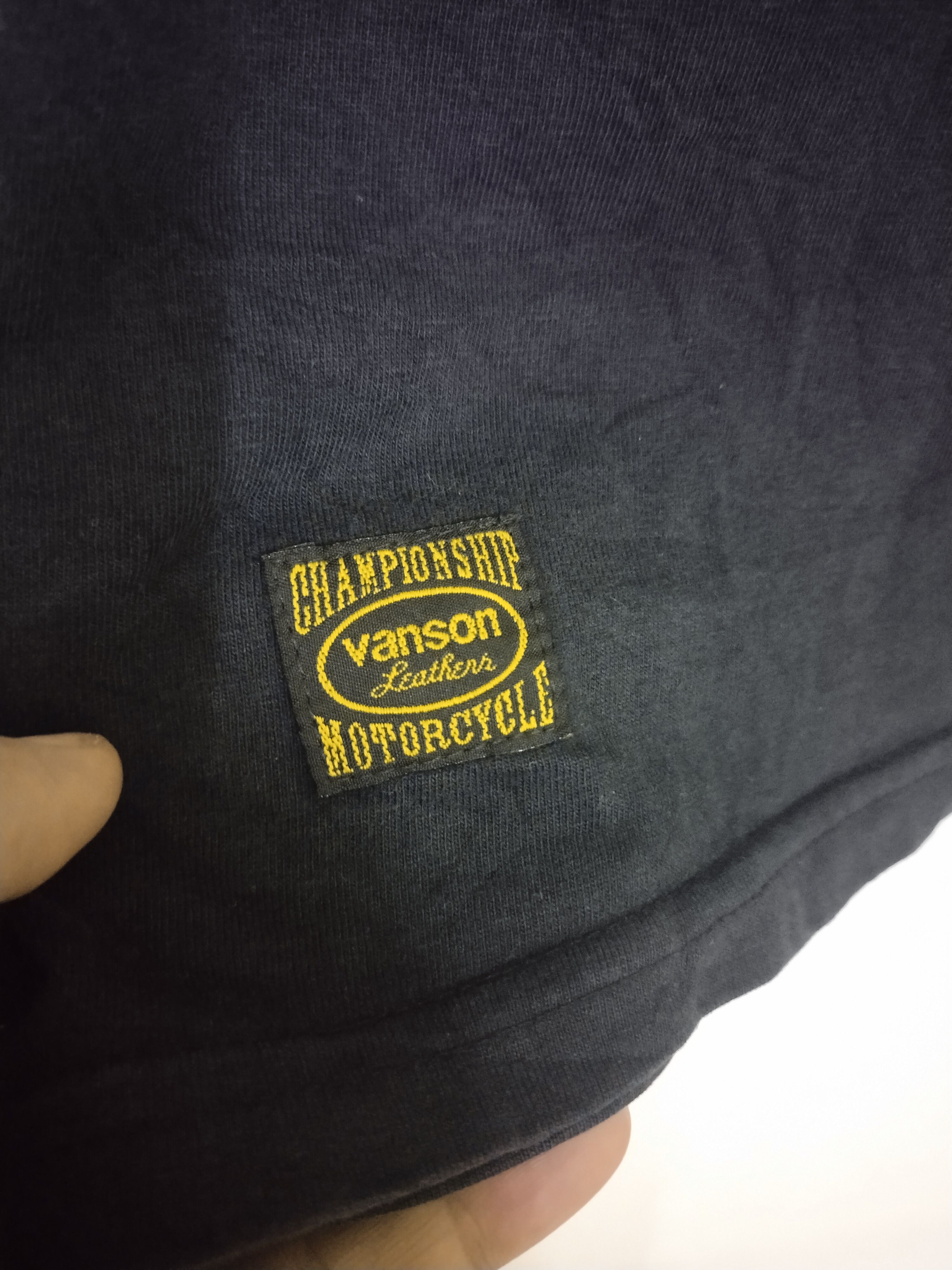 Vanson Leathers Vintage Vanson Leather Shirt Tee Size US M / EU 48-50 / 2 - 5 Thumbnail