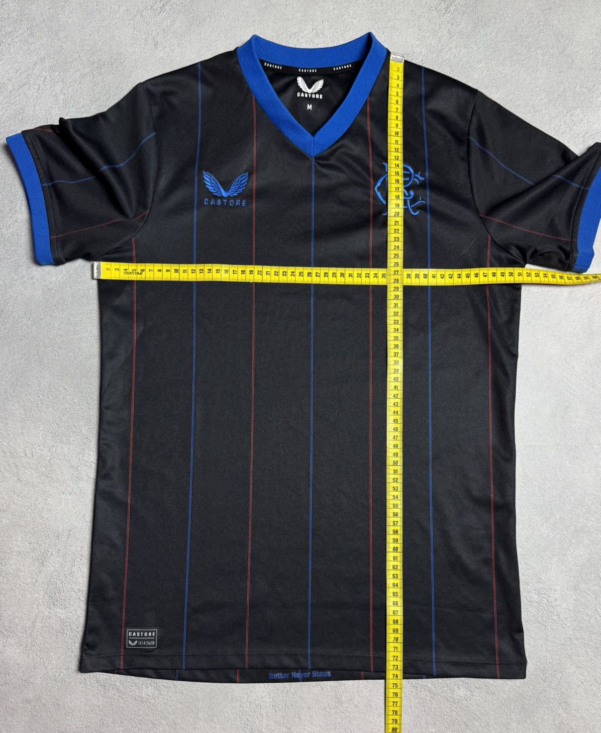Castore Glasgow Rangers 2022 2023 Fourth Shirt Soccer Jersey Castore Size US M / EU 48-50 / 2 - 13 Thumbnail