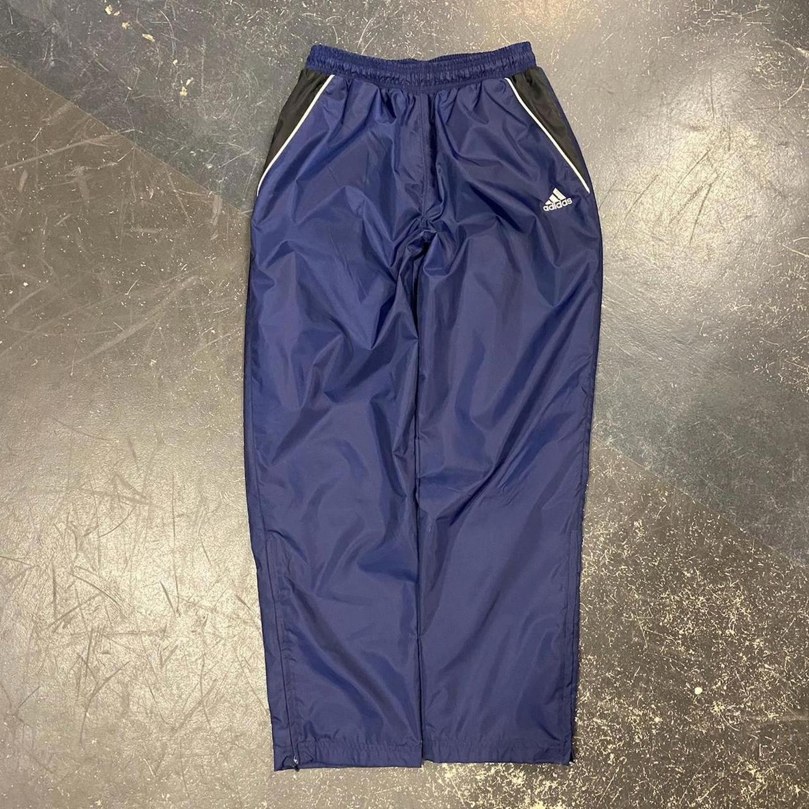 Adidas Vintage Navy Adidas Track Pants Size US 32 / EU 48 - 1 Thumbnail