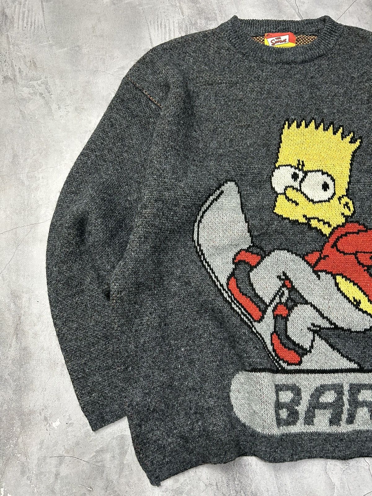 The Simpsons × Vintage Vintage The Simpsons 2003 knit sweater Bart Size US XL / EU 56 / 4 - 2 Thumbnail