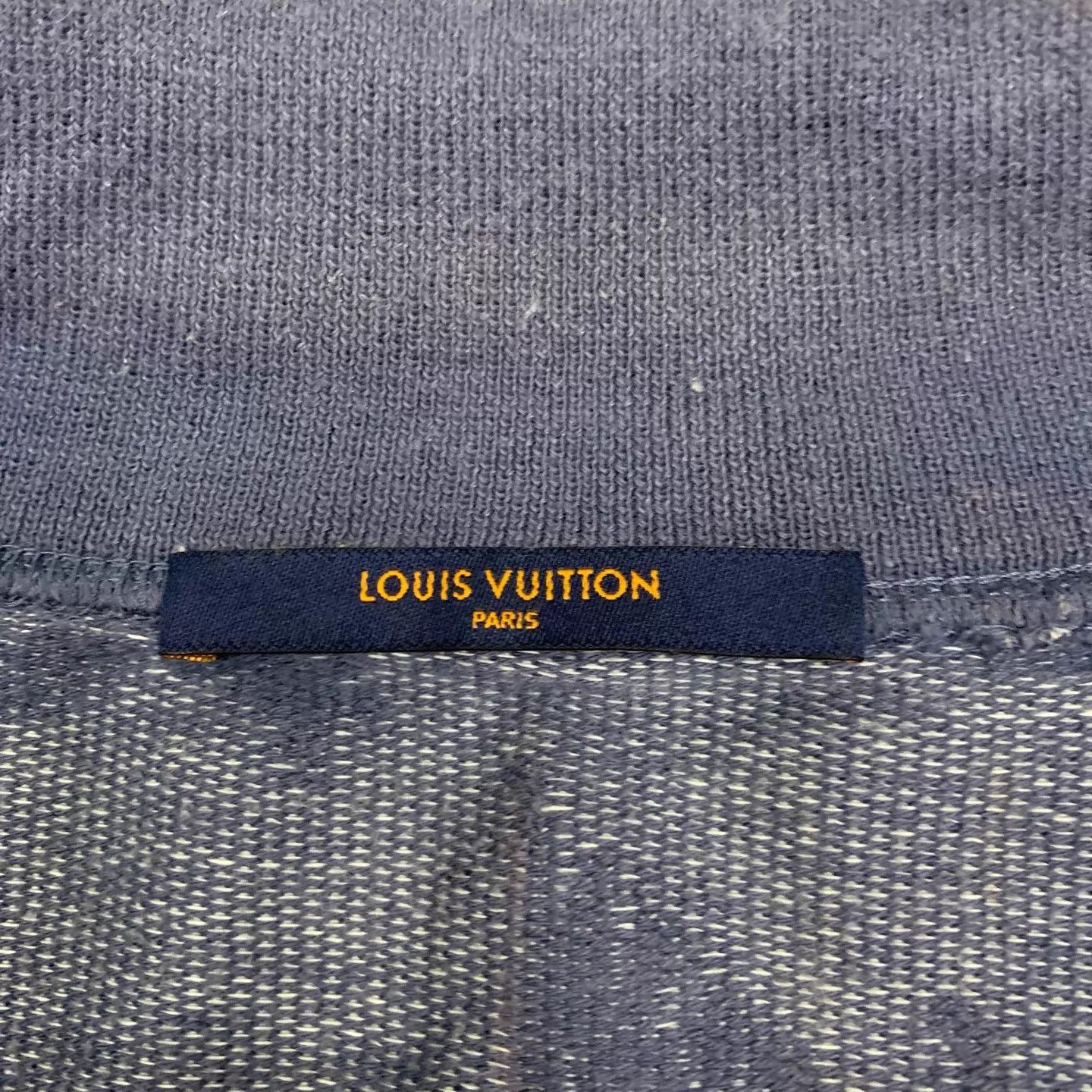 Louis Vuitton Lv half-zip blue logo print sweatshirt 5L 9/10 Size US XXL / EU 58 / 5 - 6 Thumbnail