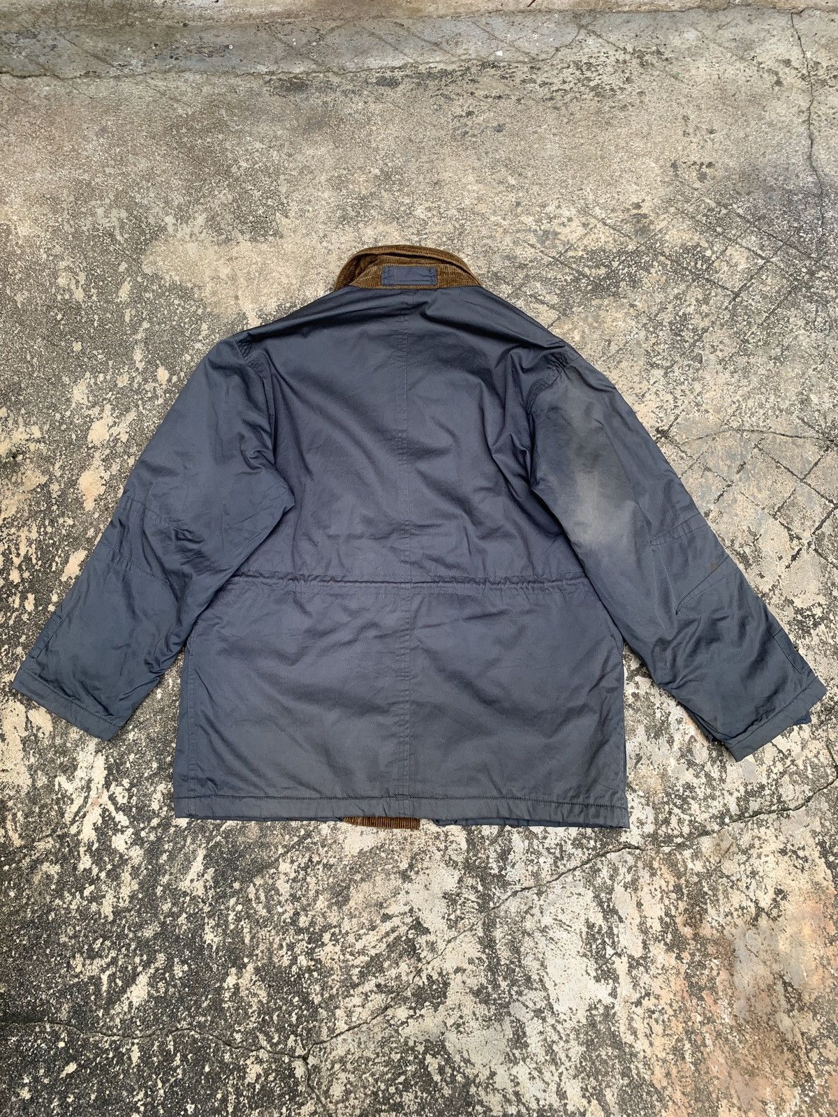 Japanese Brand × Vintage 1990s Poulbot Green Quilted Winter Motorcycles Parka Jacket Size US L / EU 52-54 / 3 - 2 Thumbnail