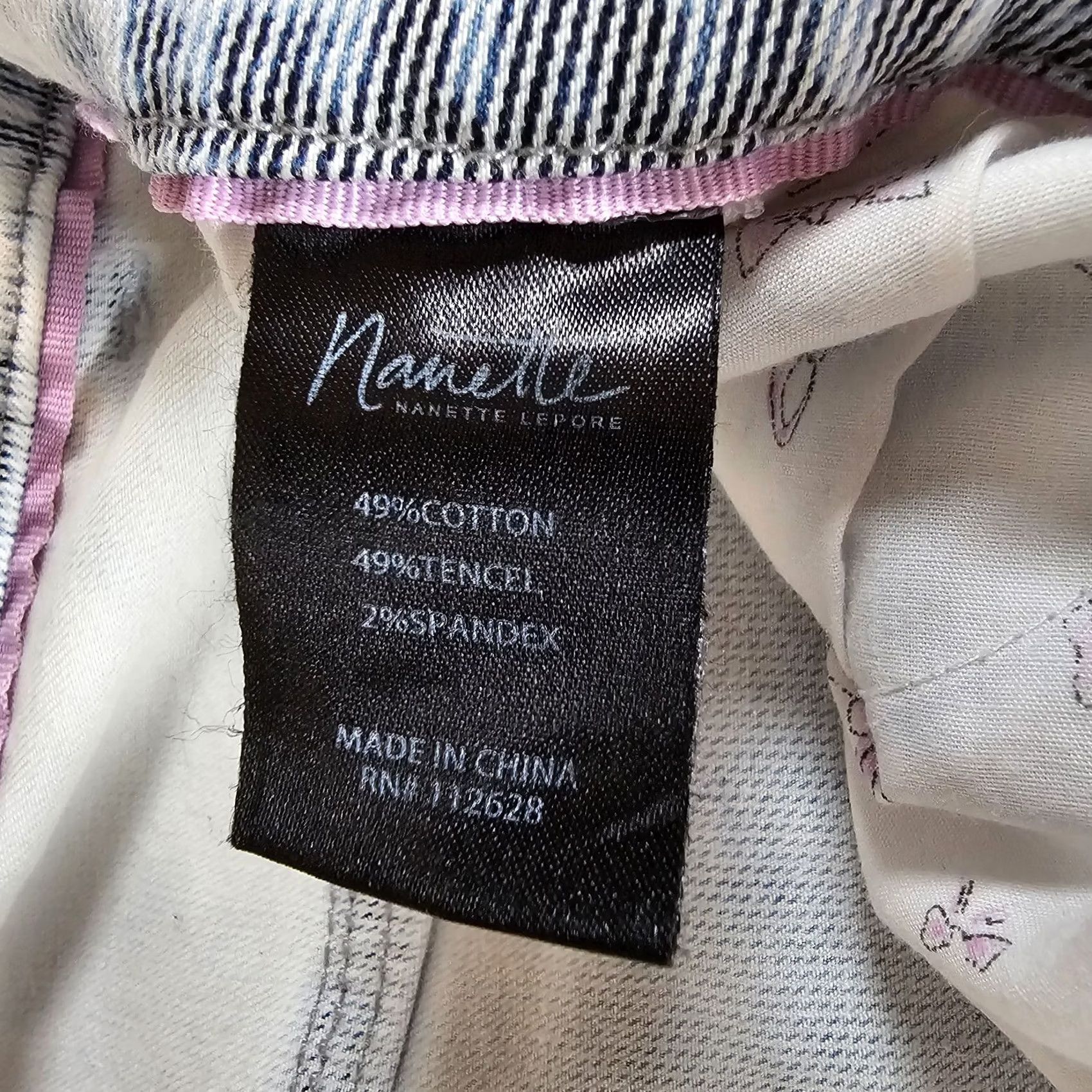 Nanette Lepore Nanette Lepore Jeans Womens Ankle Skinny Size 4 Caitlyn Light Wash Denim 28in Inseam Regular Rise 5-Pocket Stretch Blue Pants Size 27" / US 4 / IT 40 - 4 Thumbnail