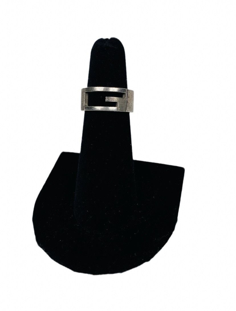 Gucci Gucci .925 Silver G Ring Size IT 7 Size ONE SIZE - 2 Thumbnail