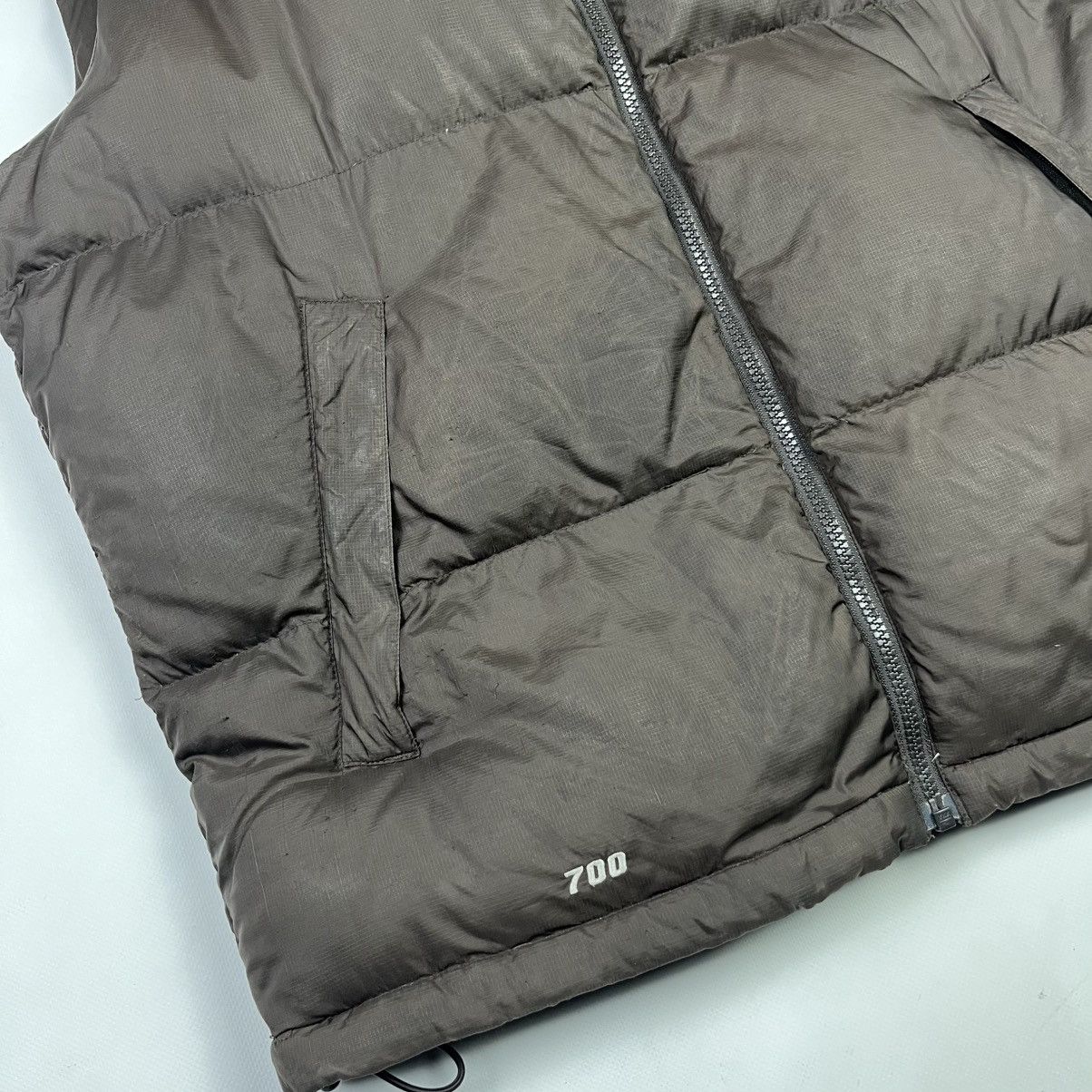 The North Face × Vintage The North Face Kylie Streetwear Brown Puffer Down Vest 700 Size US L / EU 52-54 / 3 - 3 Thumbnail