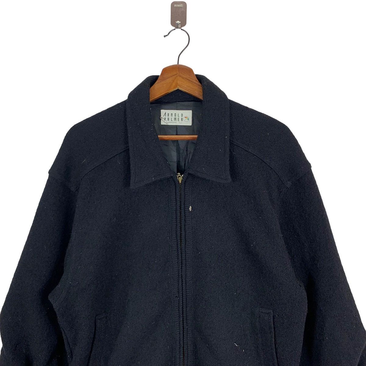 Designer × Vintage 🔥🔥 ARNOLD PALMER BOMBER WOOL JACKET Size US M / EU 48-50 / 2 - 2 Thumbnail
