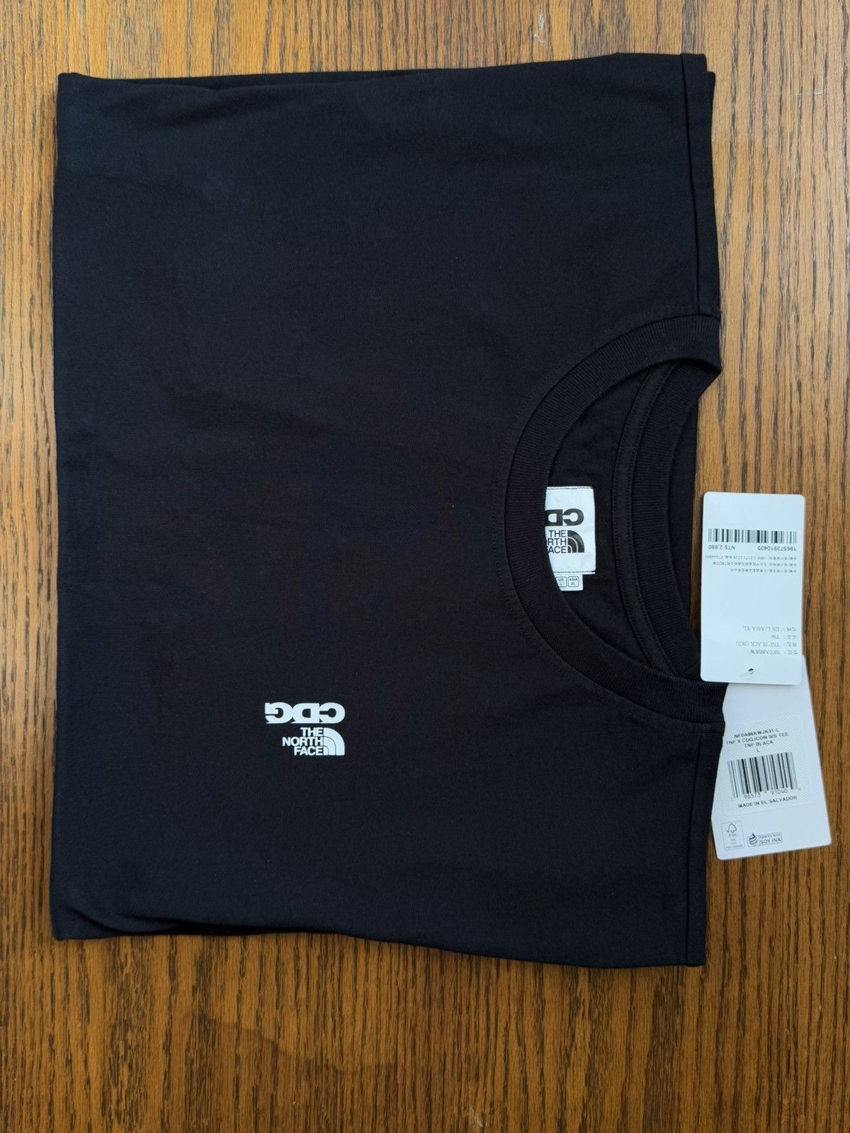 CDG by Comme des Garcons × The North Face CDG The North Face Icon T-Shirt Black Size US L / EU 52-54 / 3 - 16 Thumbnail