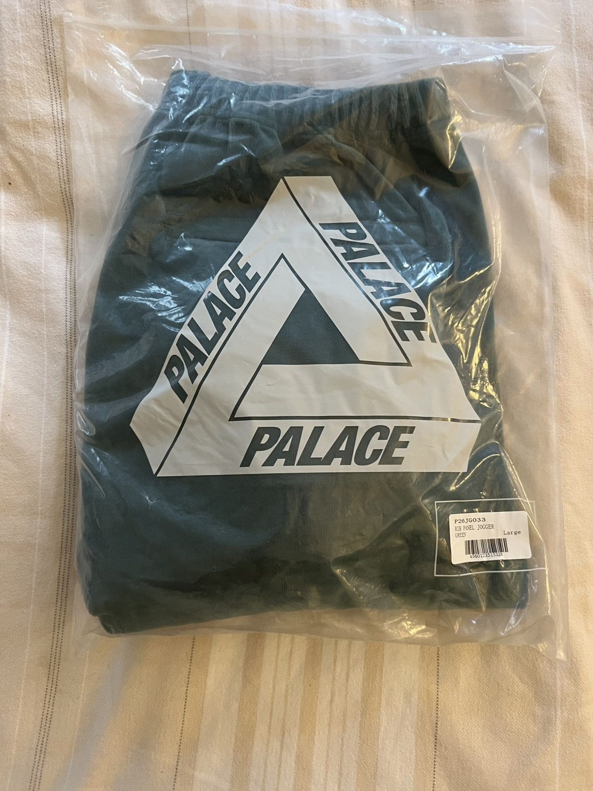 Palace Palace Velour Green Rib Panel Jogger Size Large Track Pants Size US 34 / EU 50 - 4 Thumbnail
