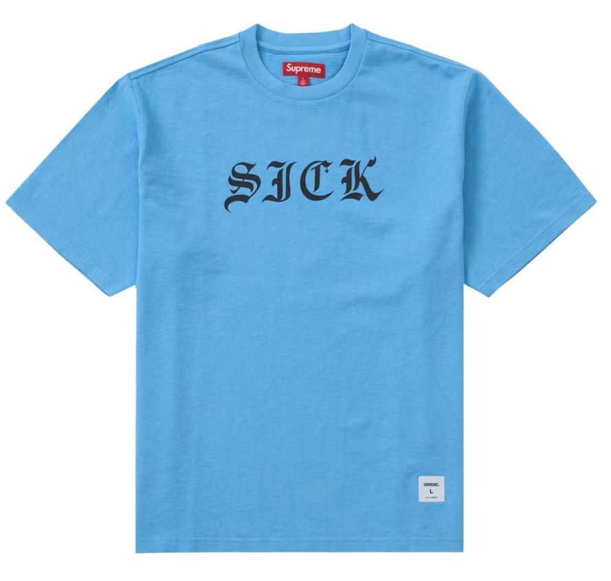 Supreme Supreme Sick S/S Top Size US L / EU 52-54 / 3 - 1 Thumbnail