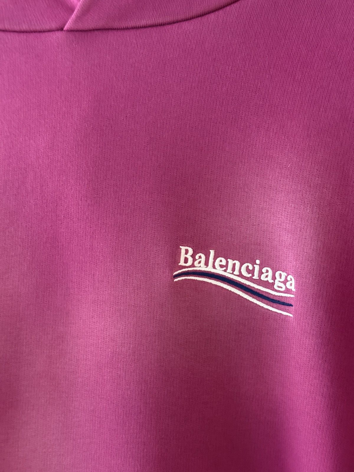 Balenciaga Balenciaga Camaign Political Hoodie Pink Size US S / EU 44-46 / 1 - 2 Thumbnail
