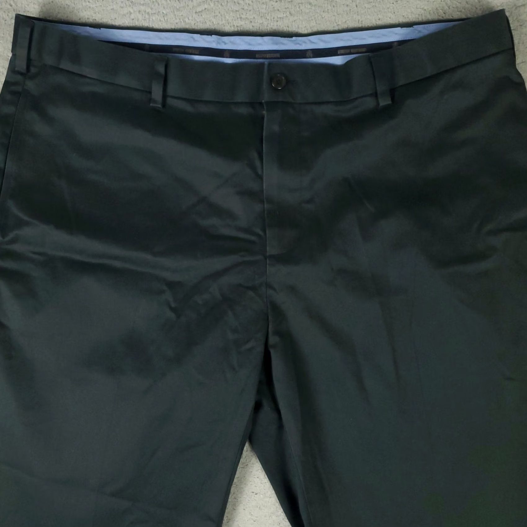 Brooks Brothers Brooks Brothers Pants Mens 40x29 Black Regular Chino Trousers Size US 40 / EU 56 - 2 Thumbnail