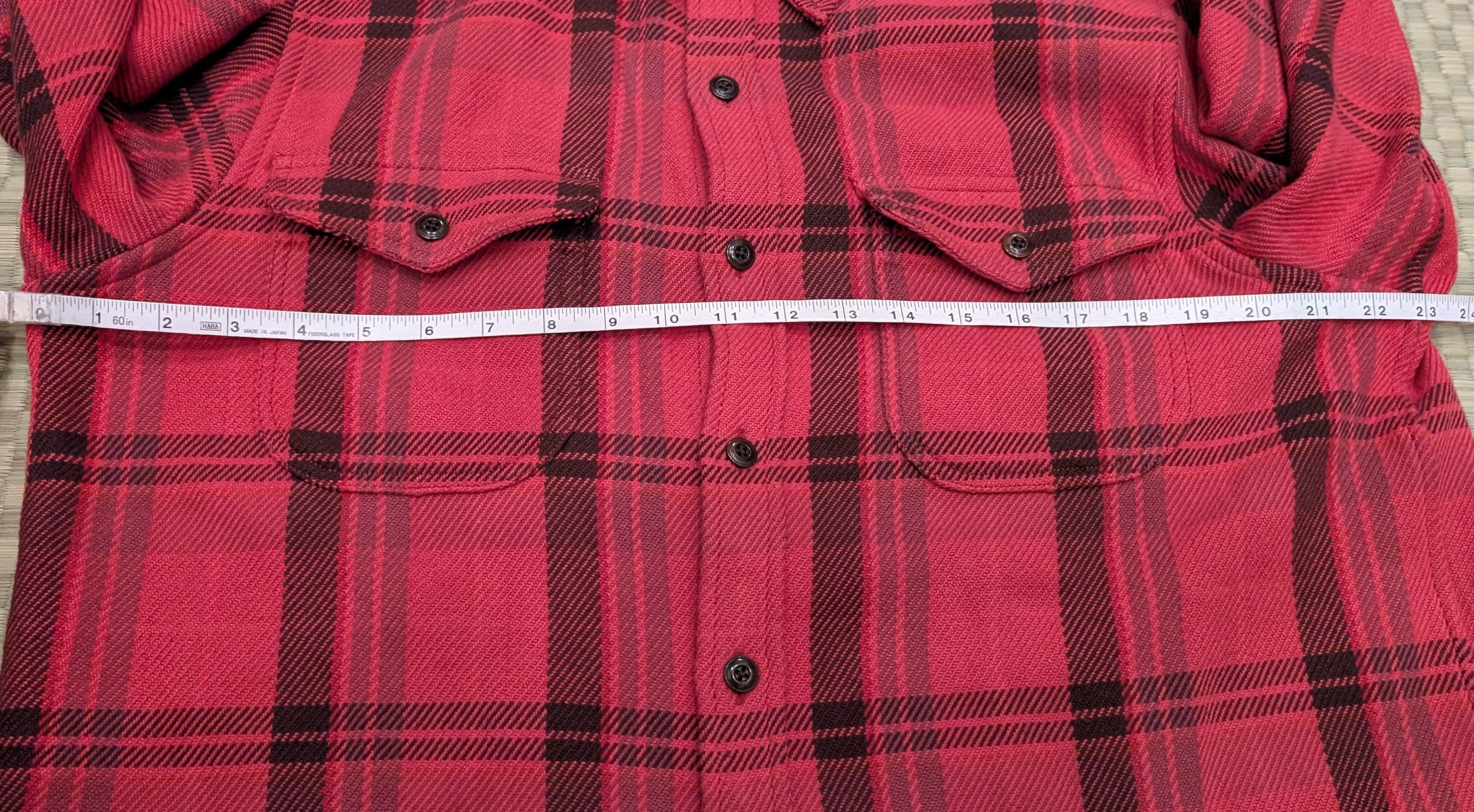 Outerknown Outerknown The Blanket Flannel Shirt Red Men's Size Large Size US L / EU 52-54 / 3 - 5 Thumbnail