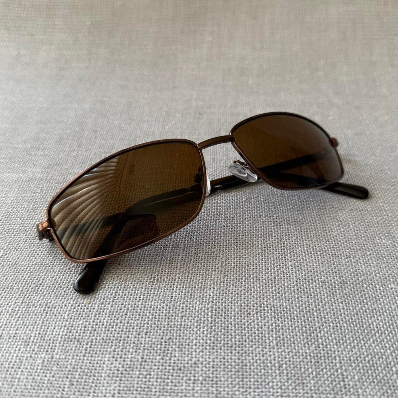 Other Brown frame aviator black sunglasses MENS2 Size ONE SIZE - 3 Thumbnail