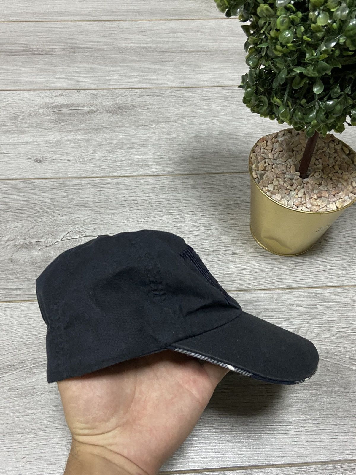 Burberry Burberry check big B horseferry vintage cap Size ONE SIZE - 6 Thumbnail