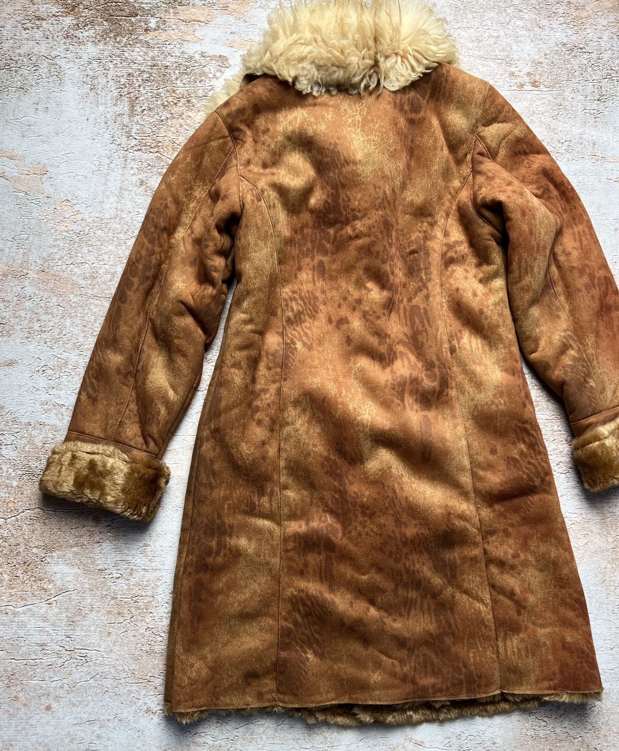 Vintage Vintage 90s retro faux fur coat Size S / US 4 / IT 40 - 9 Thumbnail