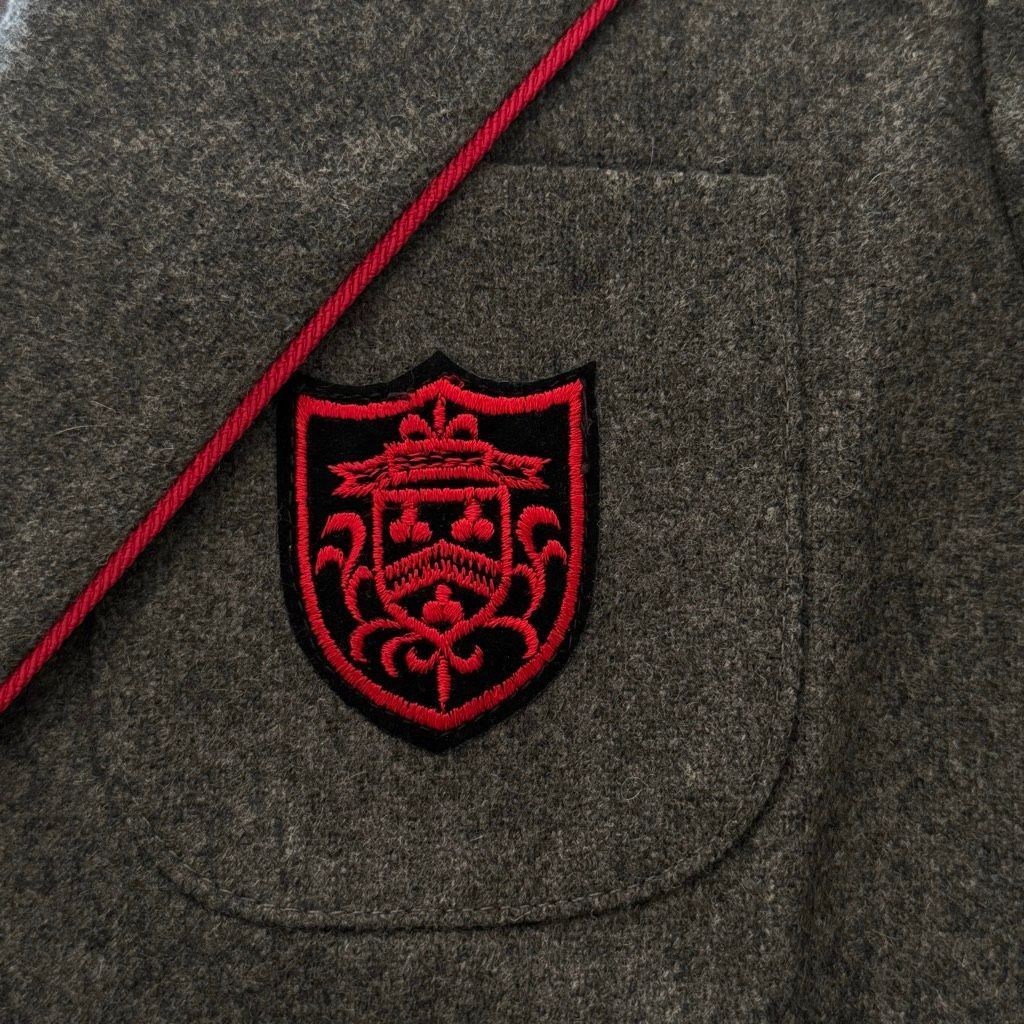 Other Vintage 70’s Gray Crested Wool Blazer Sz M Preppycore Size M / US 6-8 / IT 42-44 - 5 Thumbnail