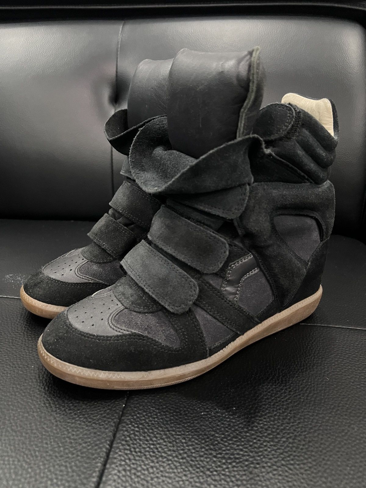 Isabel Marant Isabel Marant Bekett Wedge Sneakers Size US 8 / IT 38 - 1 Thumbnail