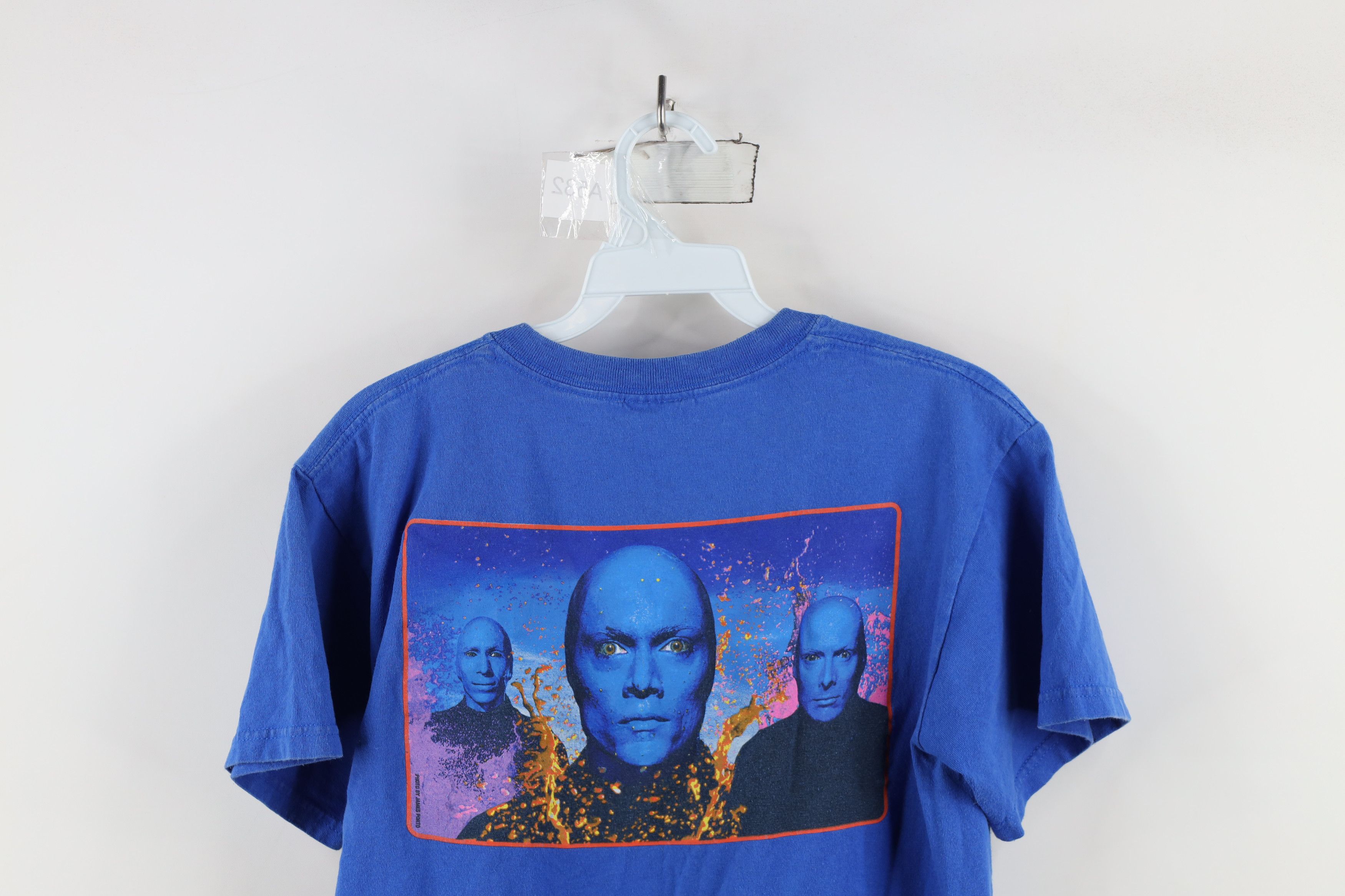 Vintage Vintage Y2K Streetwear Las Vegas Blue Man Group T-Shirt Size S / US 4 / IT 40 - 13 Thumbnail