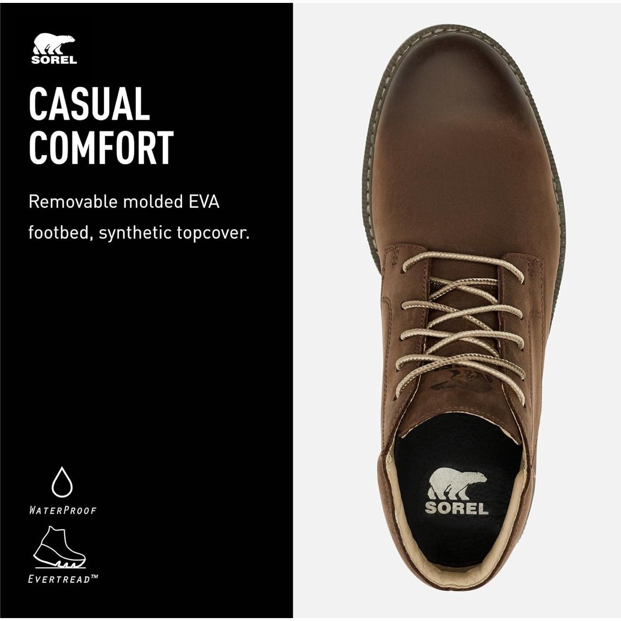 SOREL SOREL Madson II Chukka Waterproof Boot Men’s 11 –Waterproof Size US 11 / EU 44 - 4 Thumbnail