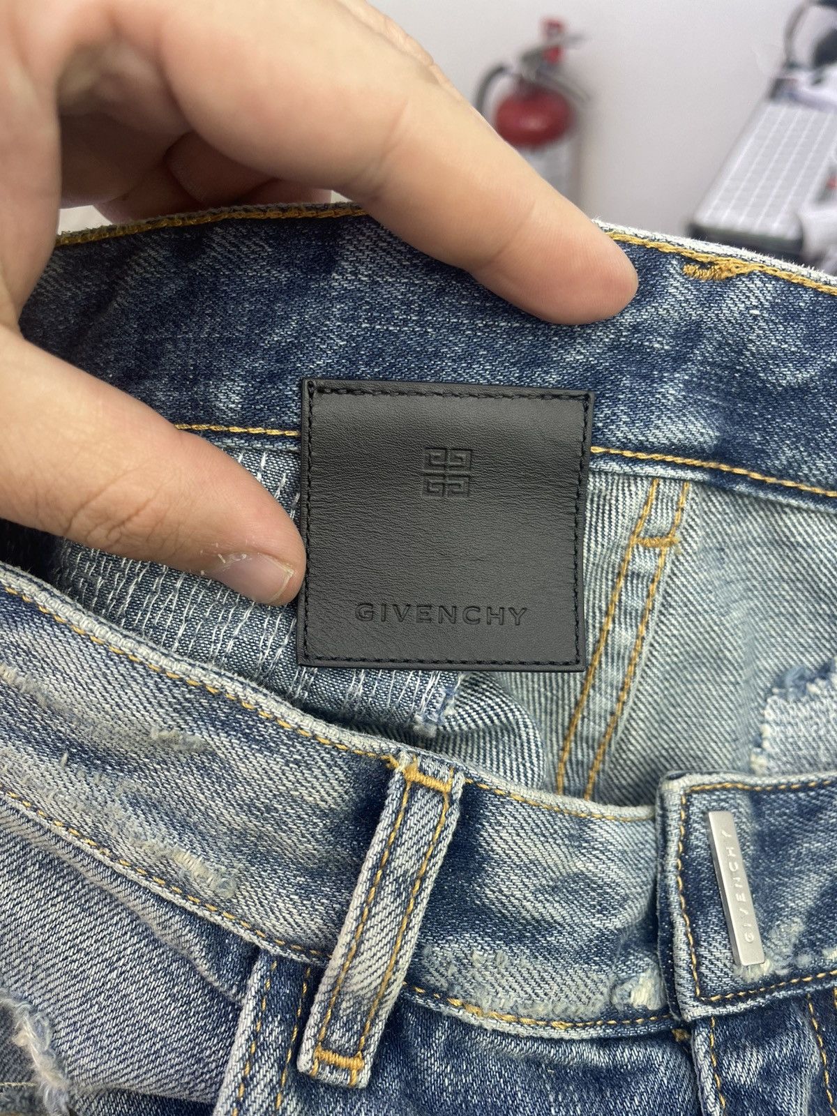 Givenchy Givenchy jeans (blue) Size US 30 / EU 46 - 4 Thumbnail