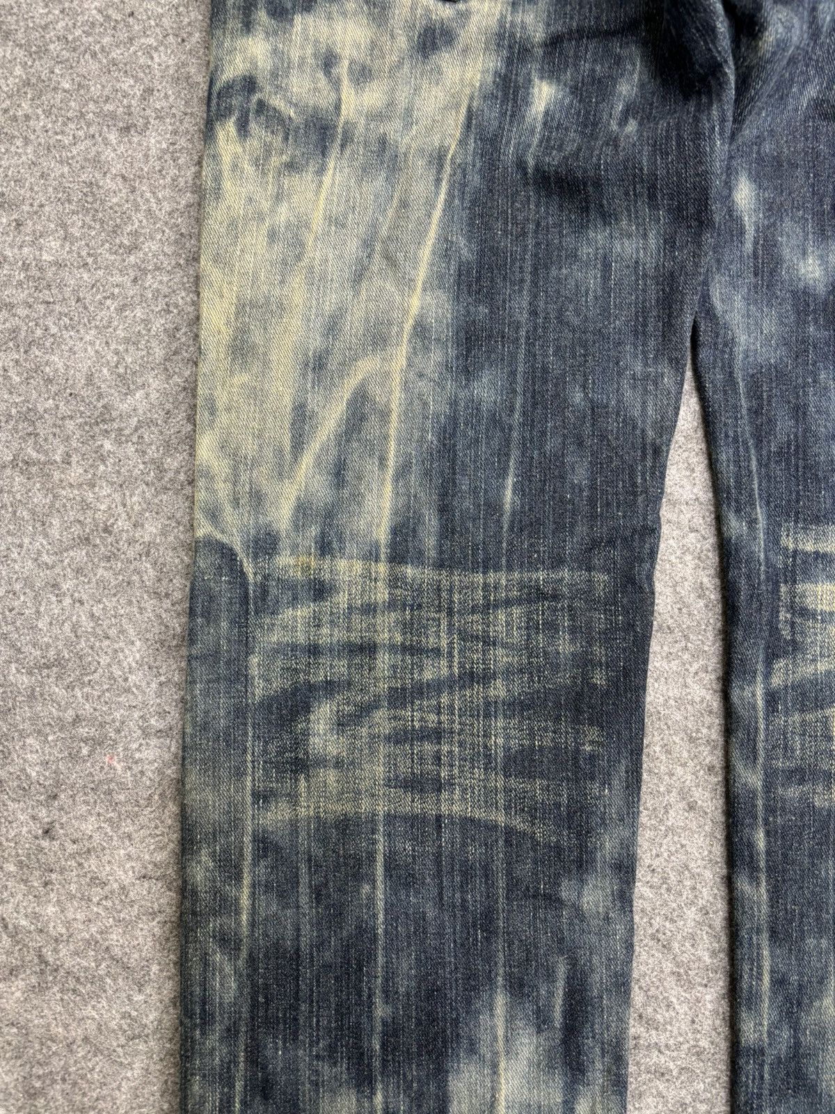Japanese Brand 💥90s Style💥doublefocus Sick Fades Denim F591 Size US 35 - 15 Thumbnail