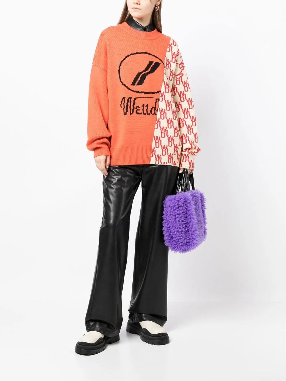 WE11DONE o1mris0824 Sweater in Orange Size US S / EU 44-46 / 1 - 5 Thumbnail
