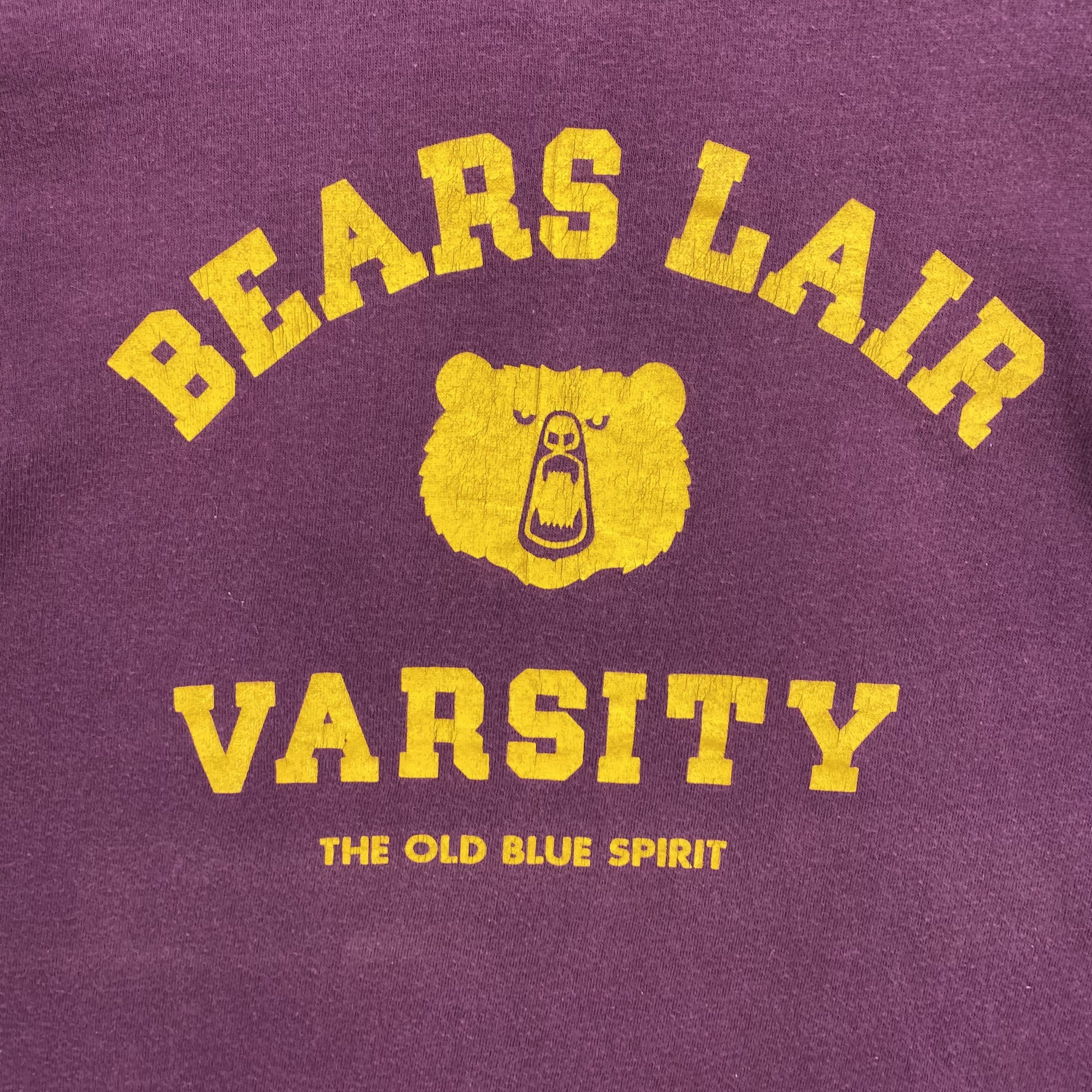 Vintage Vintage 70s Bears Lair Varsity T-Shirt Crewneck Tee Size US XS / EU 42 / 0 - 2 Thumbnail
