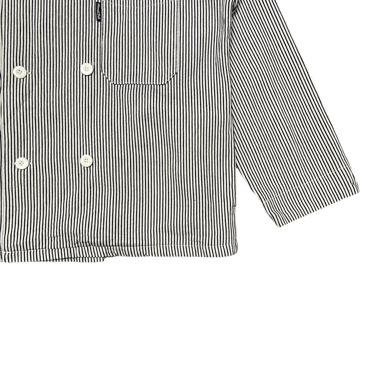 Studio Seven Honest Deli by Studio Seven GU Hickory Stripe Coat Jacket Size US L / EU 52-54 / 3 - 4 Thumbnail
