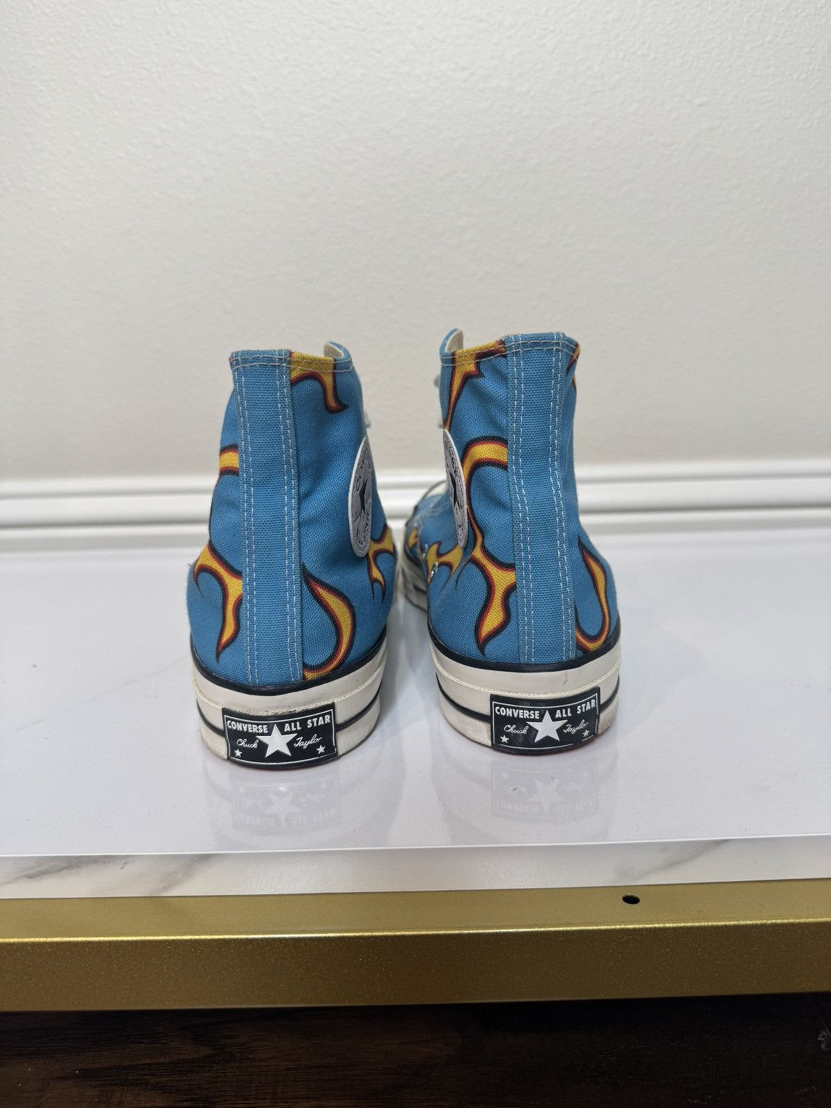 Converse × Golf le Fleur *Rare* Golf Wang Flame Chucks Size US 8.5 / EU 41-42 - 3 Thumbnail